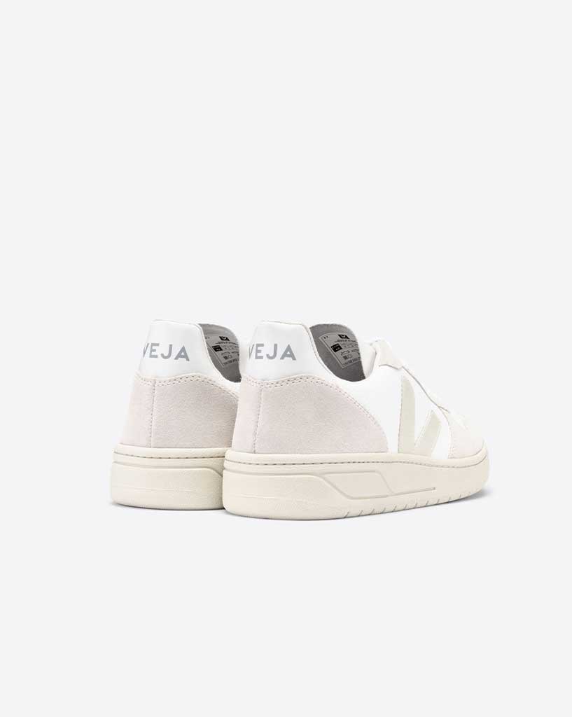 Veja V-10 B-Mesh - White Natural Pierre