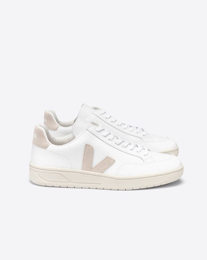 Veja V-12 Leather - Extra White/Sable